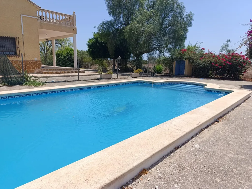 Piscine - Chalet with Pool in Algoros, Elche