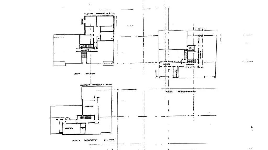 Plan - Central Apartment with Balcony in Novellara