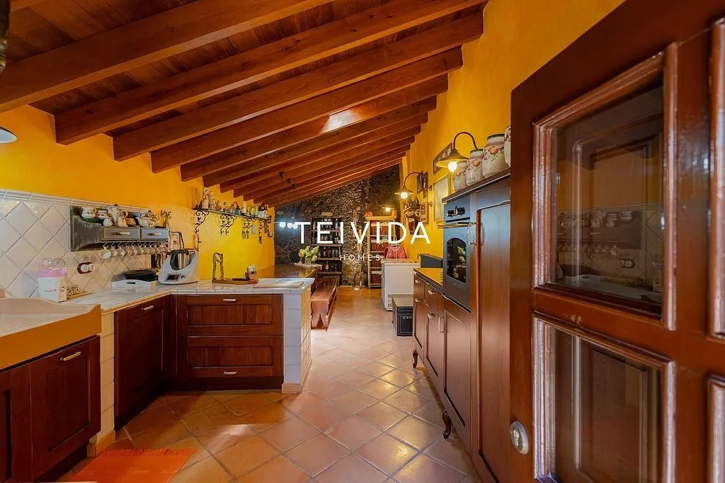 Kitchen - Villa with Pool and Bodega in El Rosario