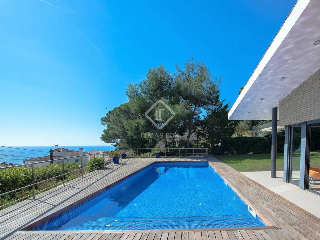Piscine - Luxury Villa with Sea View in Sant Feliu de Guíxols