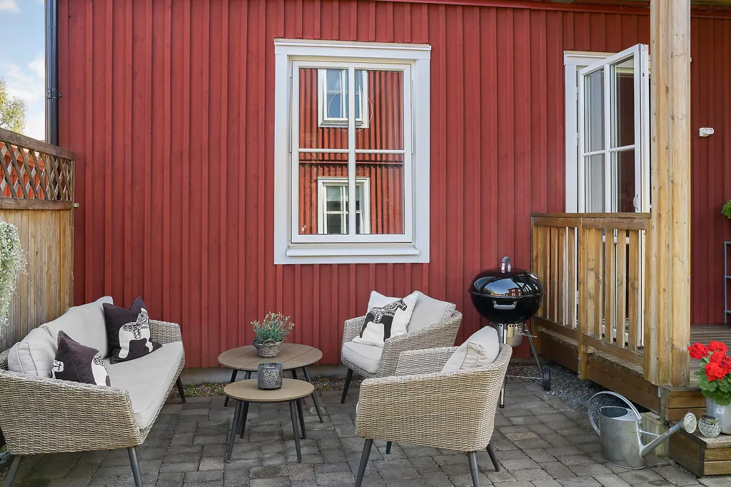 Terrasse - Two-Bedroom Apartment with Terrace in Galgberget