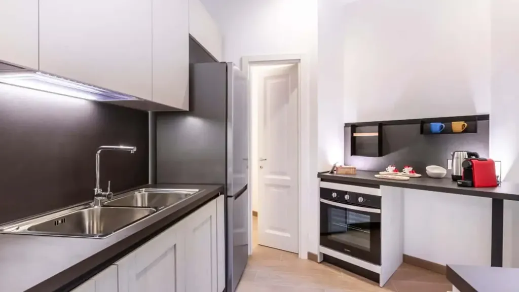 Köök - Luxury Studio in Central Rome