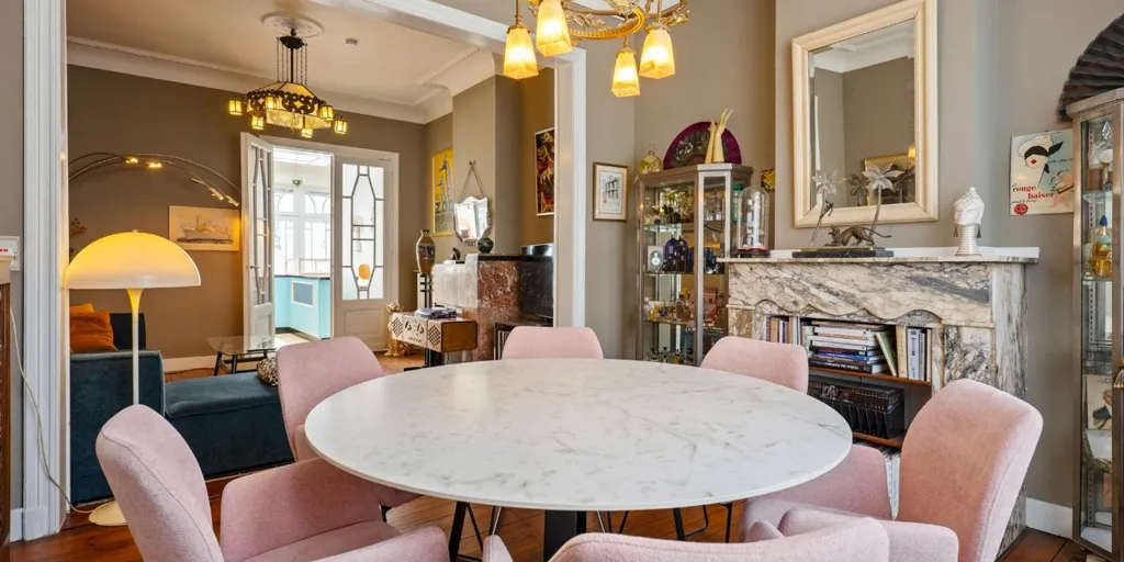 Salle à manger - Maison Rénovée avec Jardin à Ekeren