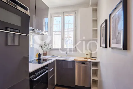 Köök - Luxury Apartment with Elevator in Paris 17th