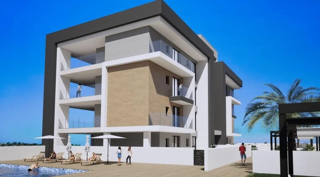Penthouse with Rooftop Pool in Los Narejos