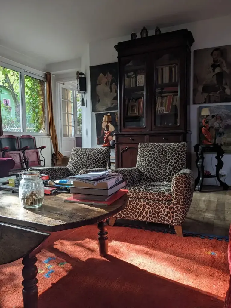 Séjour - Appartement avec Jardin en Jouissance au 18ème Arrondissement
