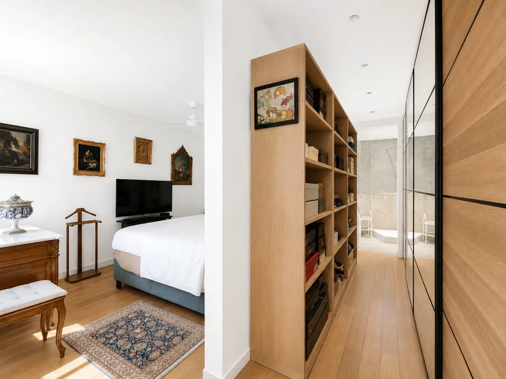 Dormitorios - Apartment with Tour Eiffel View in Paris VIIème