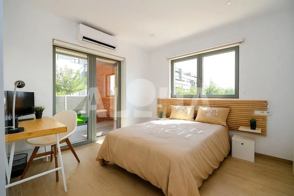Chambres - Studio Flat with Terrace in Alfara del Patriarca