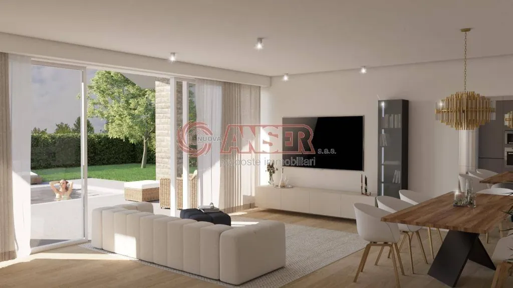 Salle à manger - Modern Villa with Pool in Sirtori