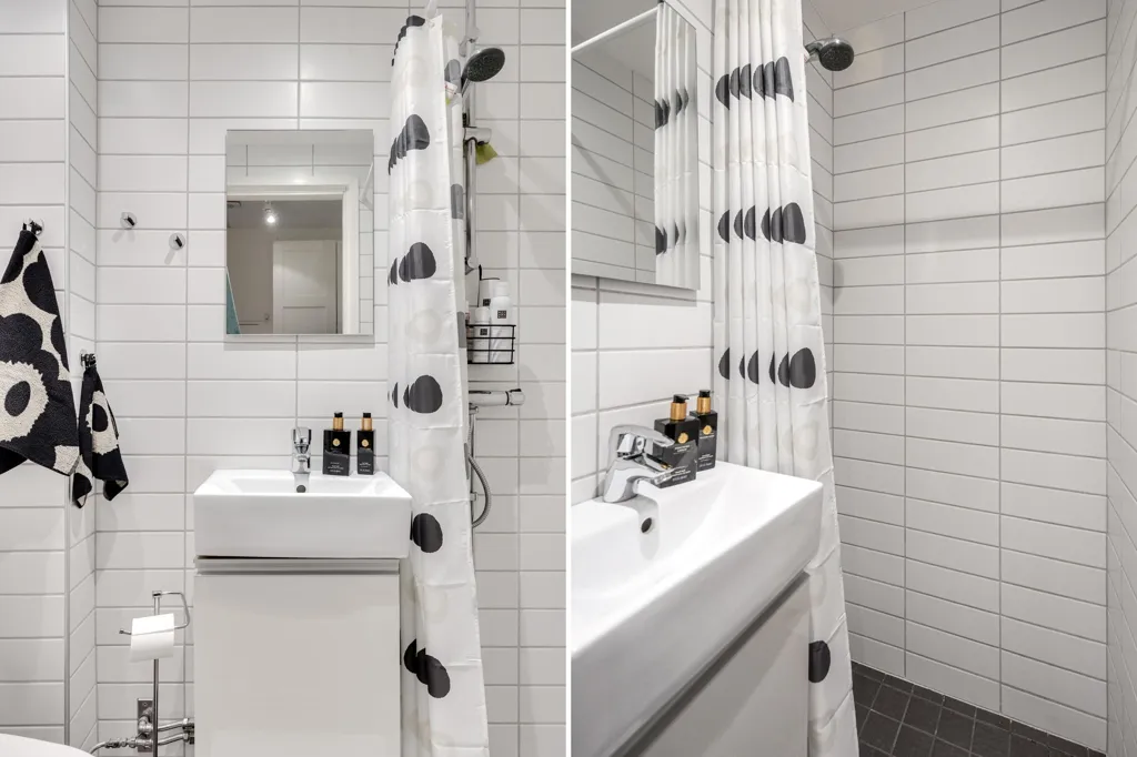 Bathrooms - Apartment with Balcony in Stjärnhusen, Malmö
