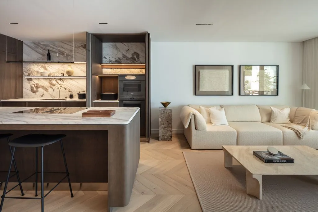 Köök - Luxury Apartment with Sea View in Marbella