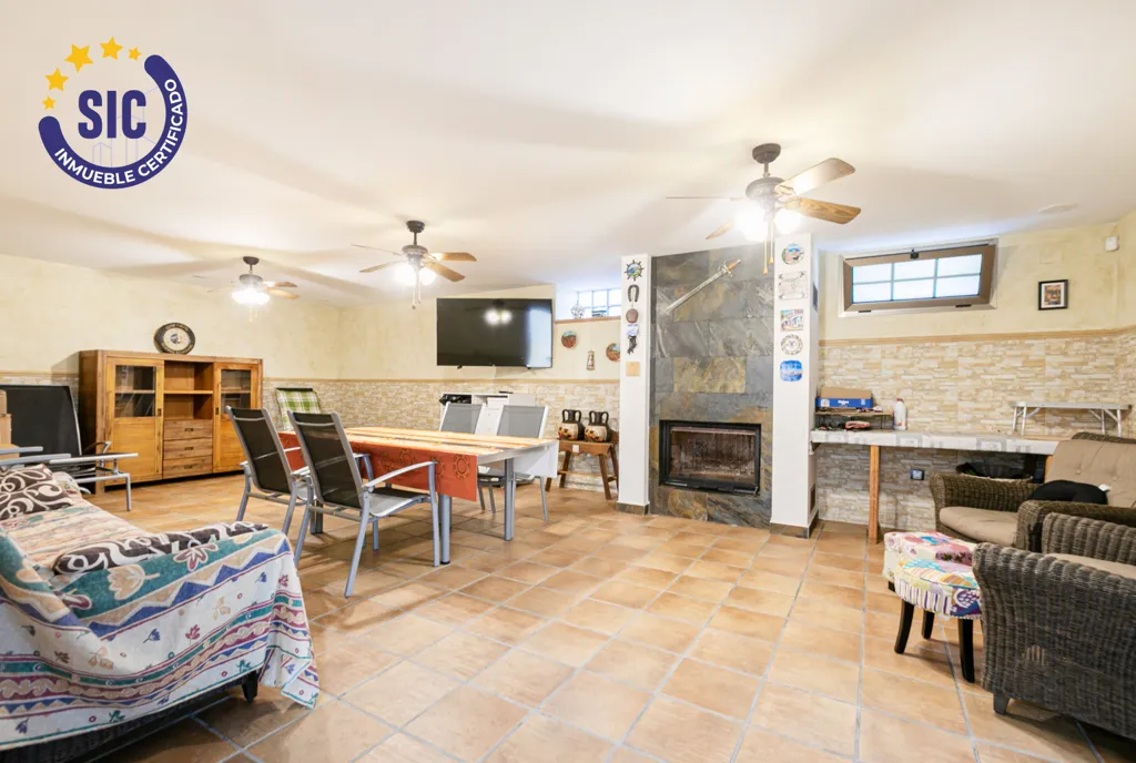 Séjour - Independent House with Pool in Gandia