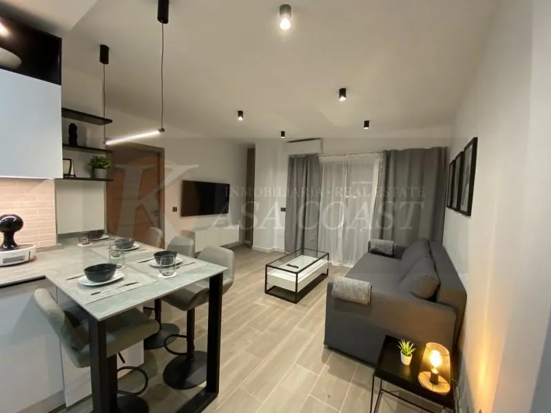 Living Room - Designer Flat with Sea View in Fuengirola