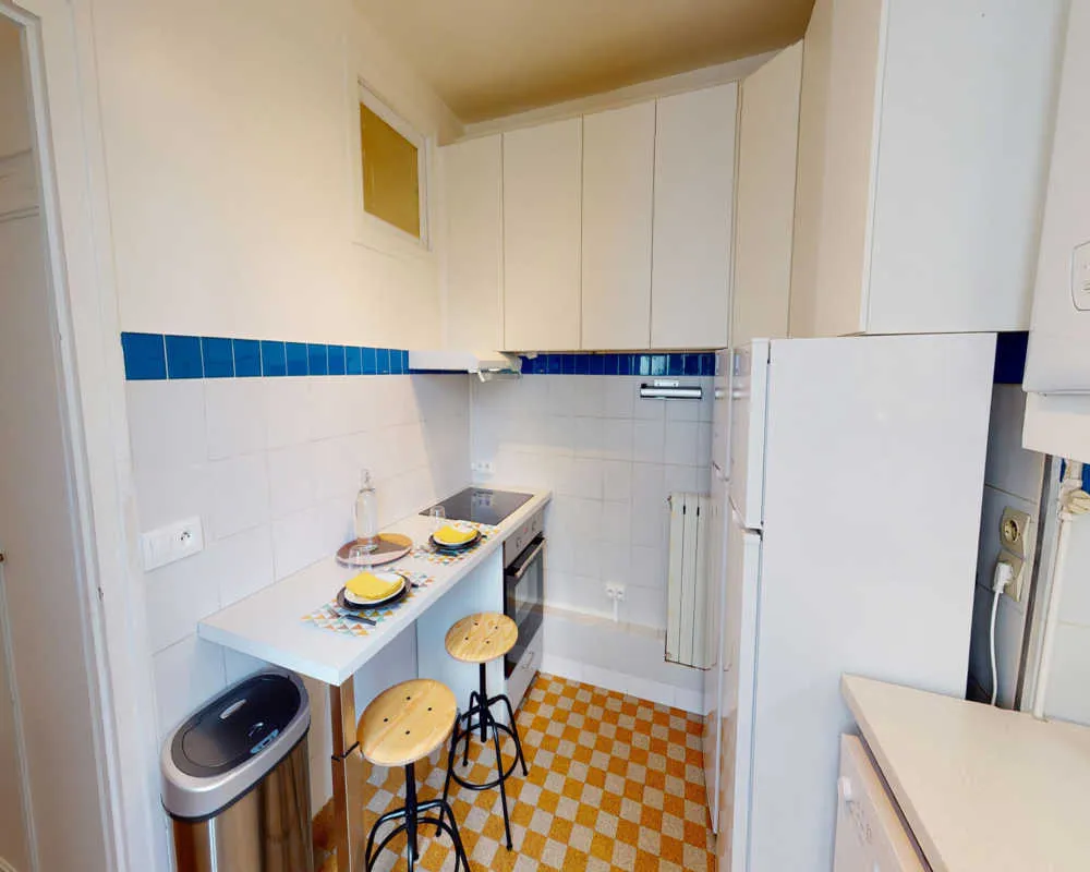 Cuisine - Chambre Meublée à Necker, Paris