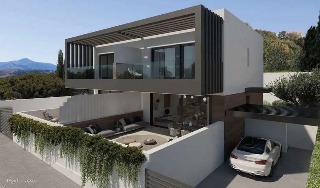 Extérieur - Semi-Detached Villa with Pool in Estepona