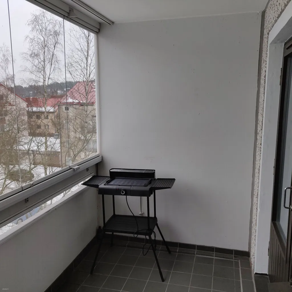 Balcony - Spacious Apartment with Balcony in Lahti