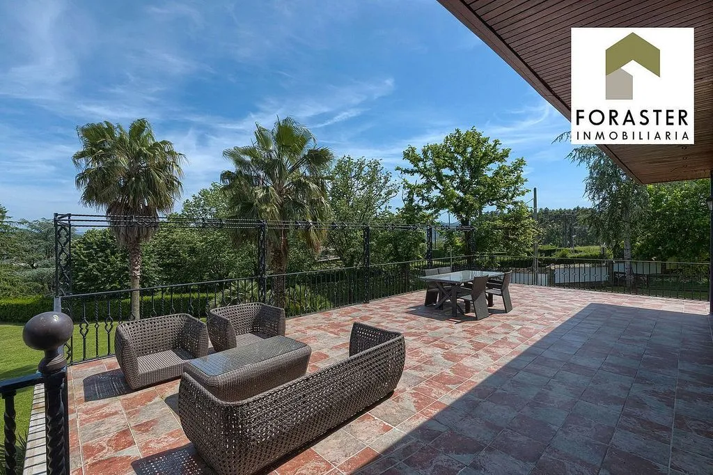 Terrasse - Chalet with Pool and Terrace in Loiu