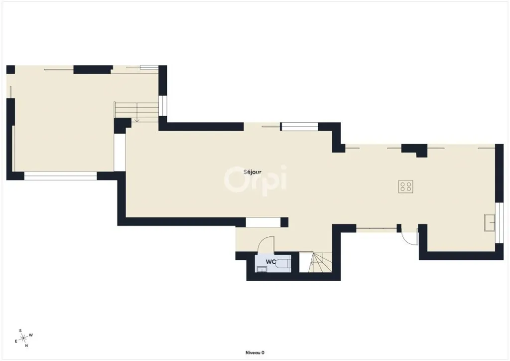 Plan - Villa avec Piscine dans un Domaine Prestigieux à Valbonne