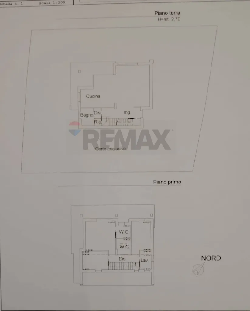 Plaan - Villa with Panoramic View near Cupello