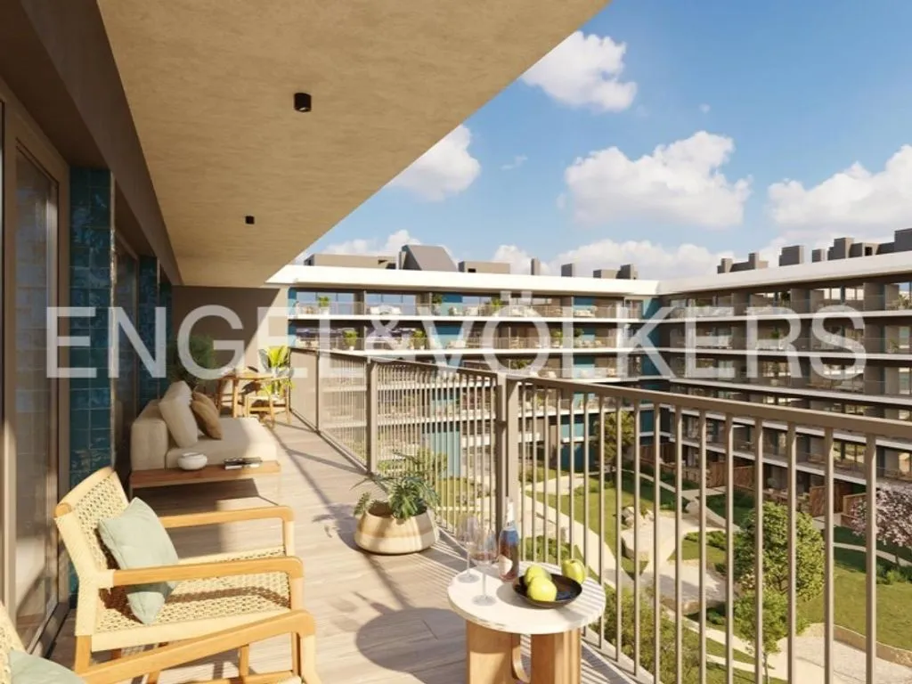 Balcon - Contemporary Flat with Pool in Faro