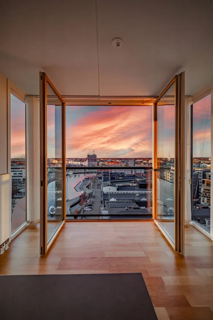 Balcon - Apartment with Water Views in Karlstad