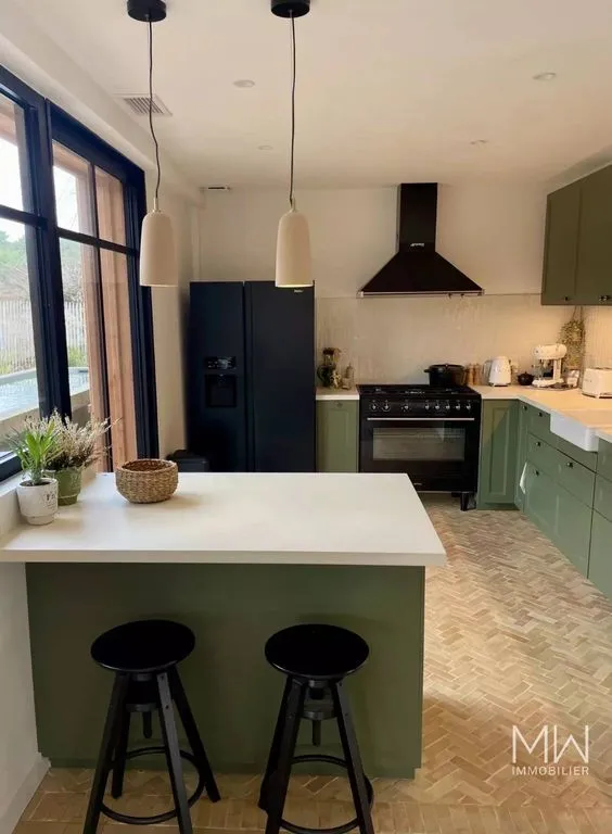 Kitchen - Luxury Villa with Pool in Lège-Cap-Ferret