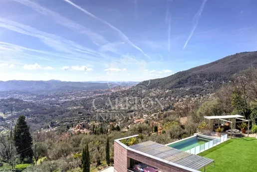 Jardin - Villa Luxueuse avec Piscine à Châteauneuf-Grasse