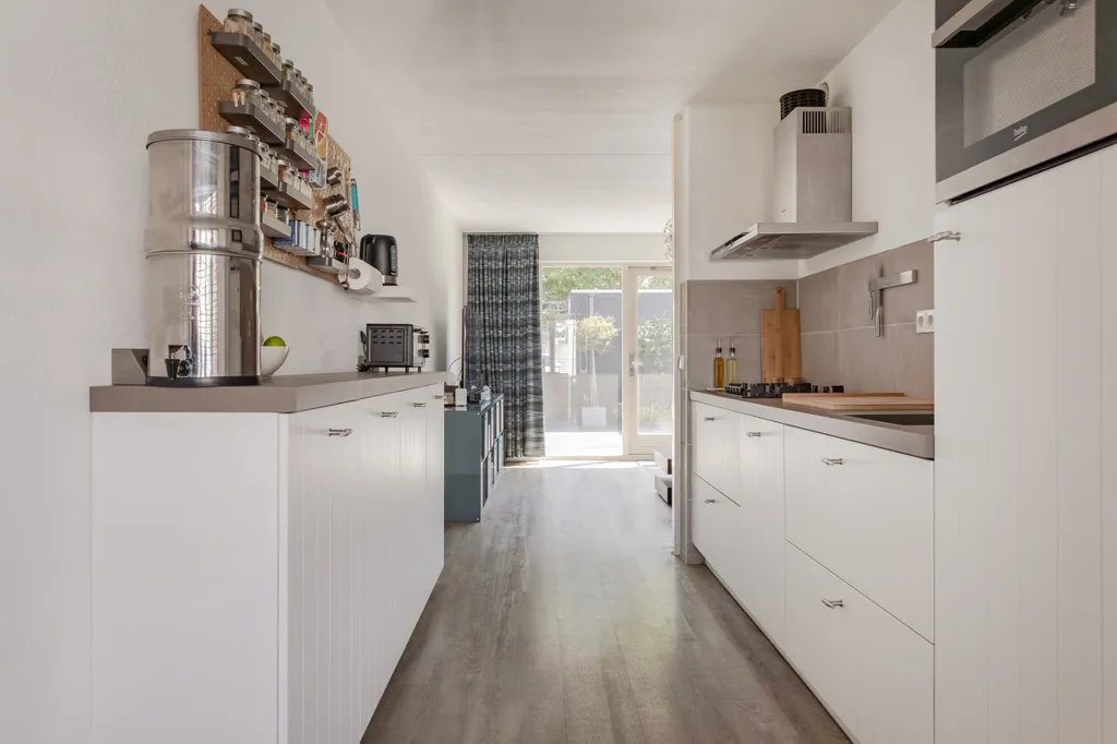 Kitchen - Modernised House with Garden in Hoorn