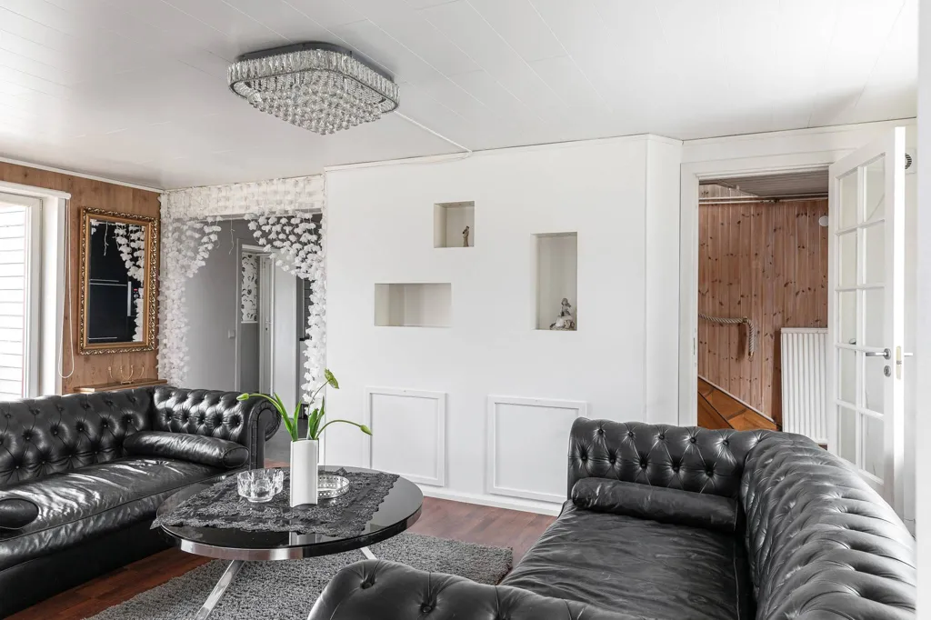 Séjour - Spacious Villa with Large Garden in Hanaskog