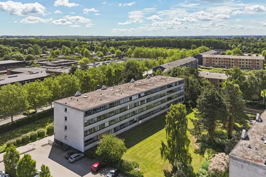 Vista aerea - Apartment with Balcony in Roskilde