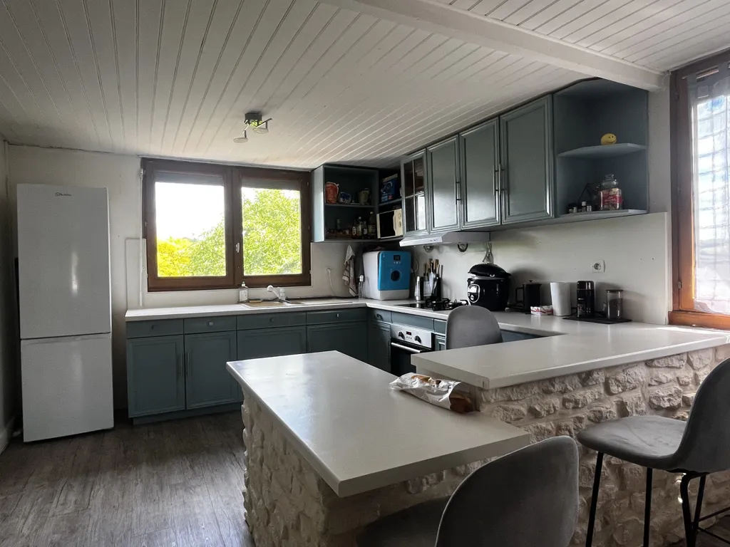 Kitchen - House with Garden in Normandy, Near Shops
