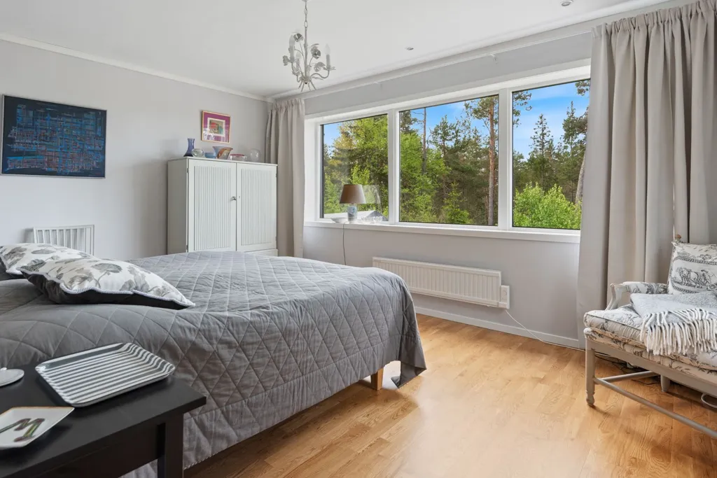 Bedrooms - Seaside Villa with Sauna & Pool near Ingaröfjärden