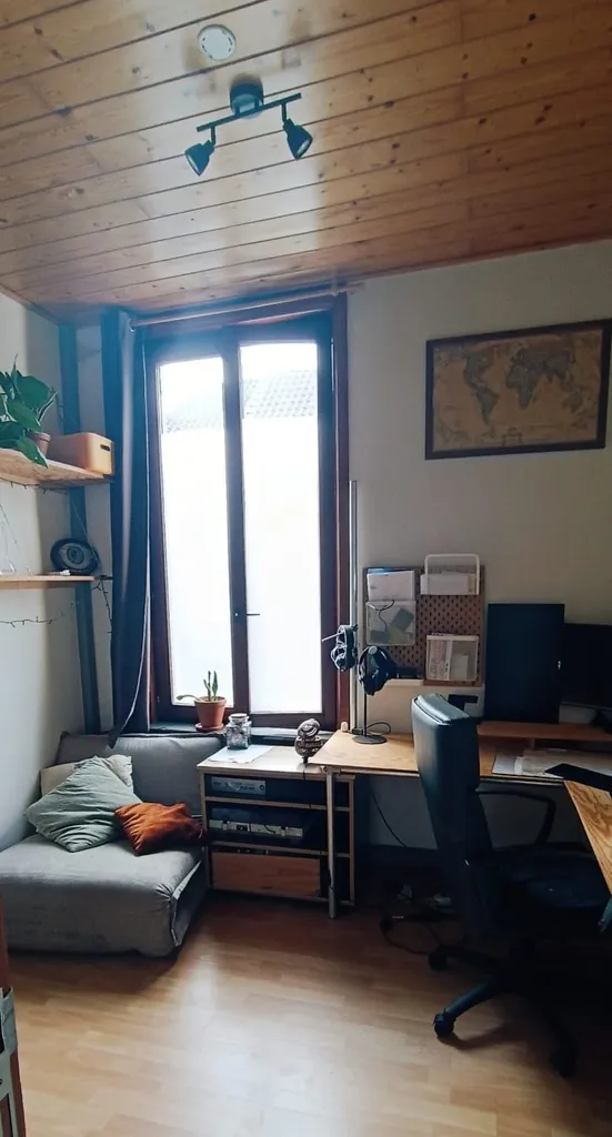 Bureau - Maison Charmante avec Terrasse à Gand
