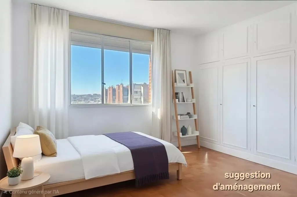 Chambres - Appartement Lumineux sans Vis-à-Vis au 13e Arrondissement de Paris
