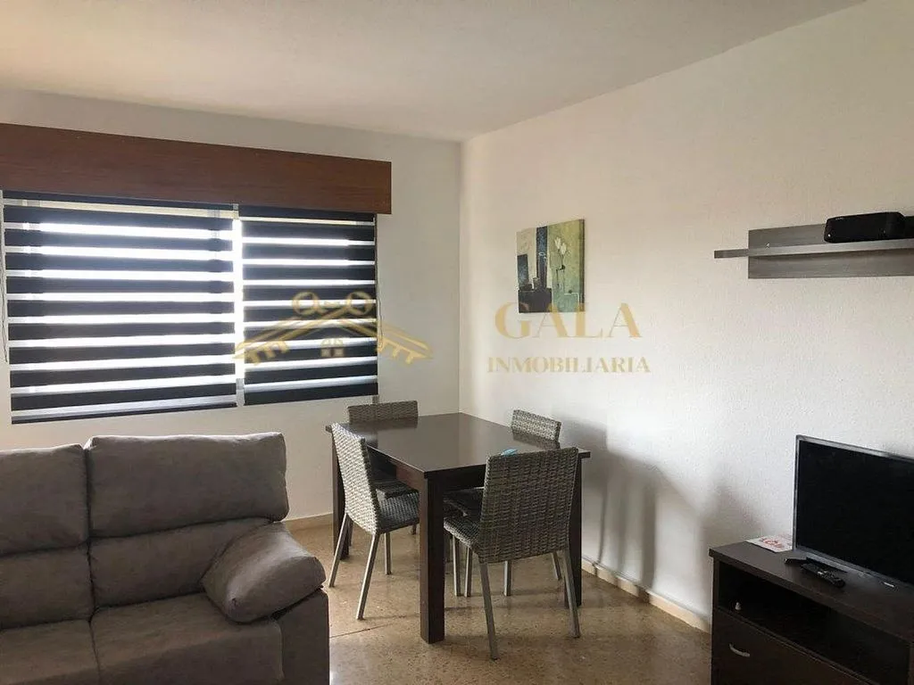 Living Room - Student Flat with Terrace in Cáceres Centre