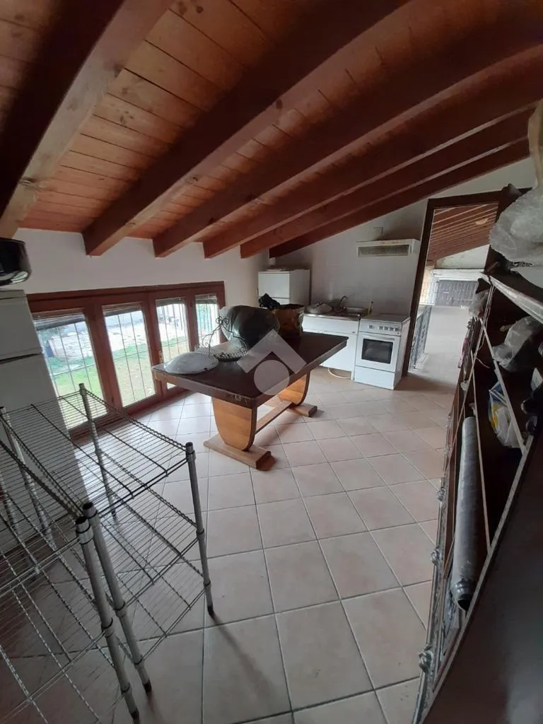 Cuisine - First Floor Flat with Portico in Brescia