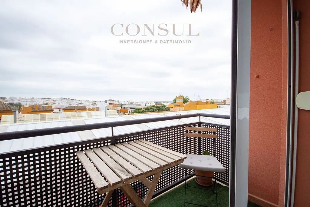 Balcon - 3-Bedroom Apartment with Balcony in La Banda