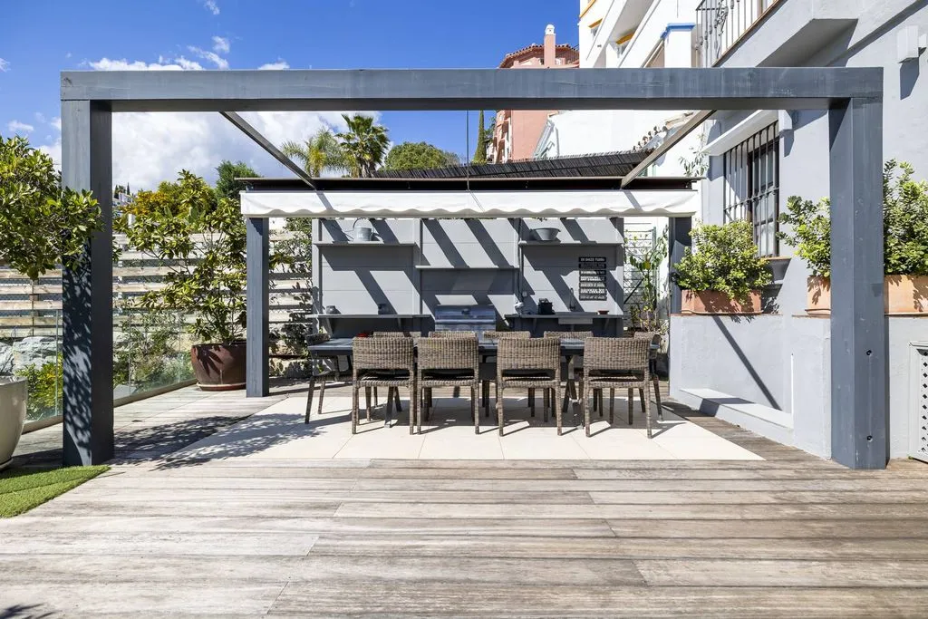 Terrasse - Luxury Townhouse with Pool in Benahavís