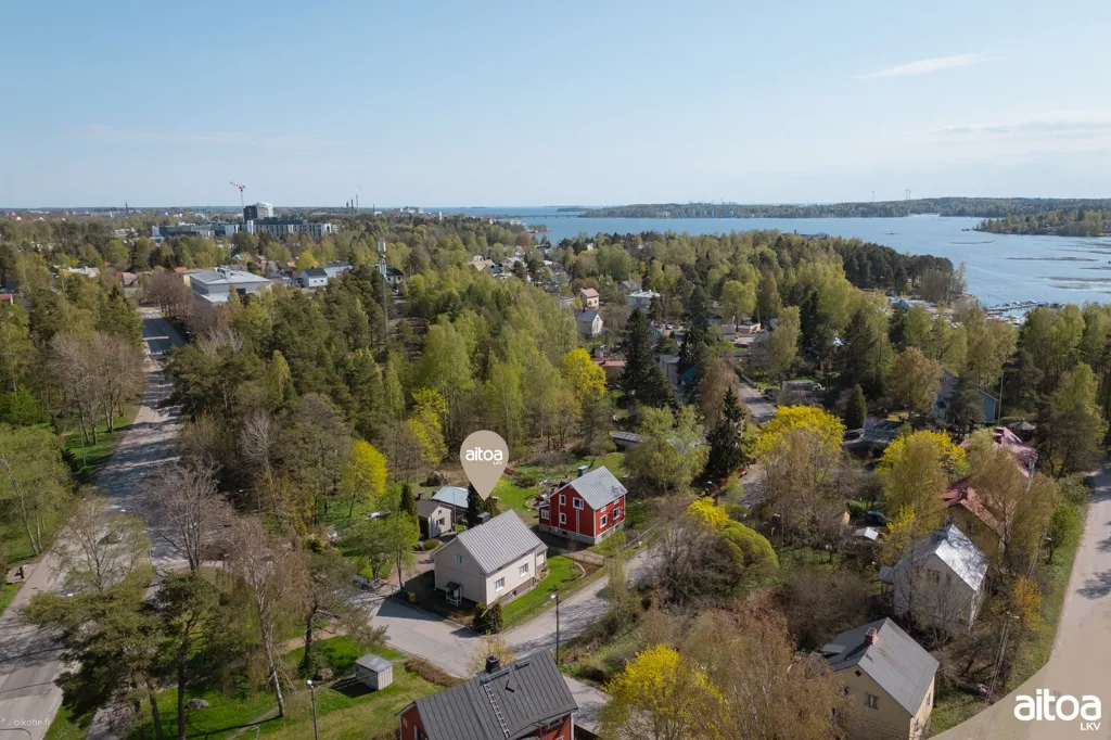 Vue aérienne - Renovated House with Sauna in Helsinki