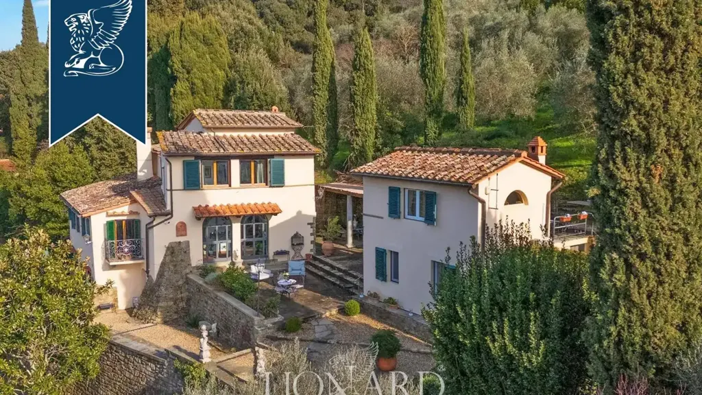 Õhuvaade - Tuscan Villa with Olive Grove in Fiesole