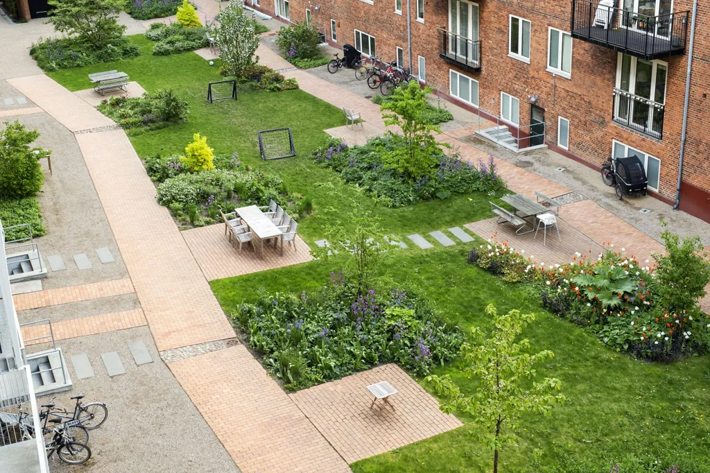 Vue aérienne - Spacious Østerbro Apartment with Balcony