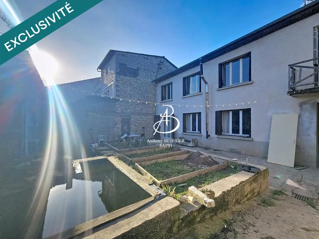Jardin - Maison Mitoyenne avec Terrasse à Landecourt
