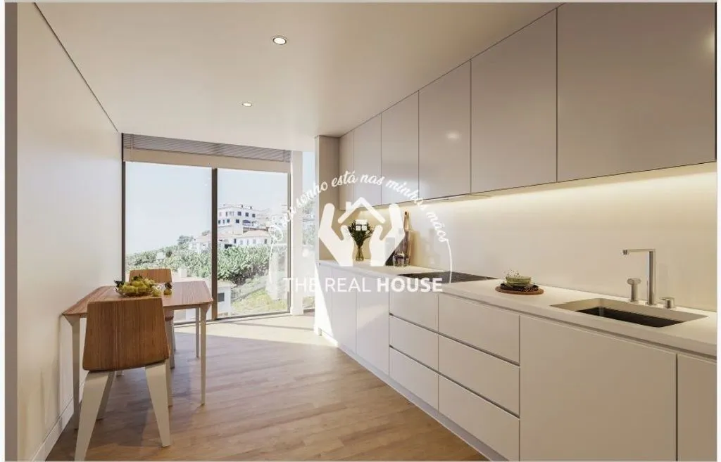 Köök - Luxury 2-Bedroom Apartment in Câmara de Lobos