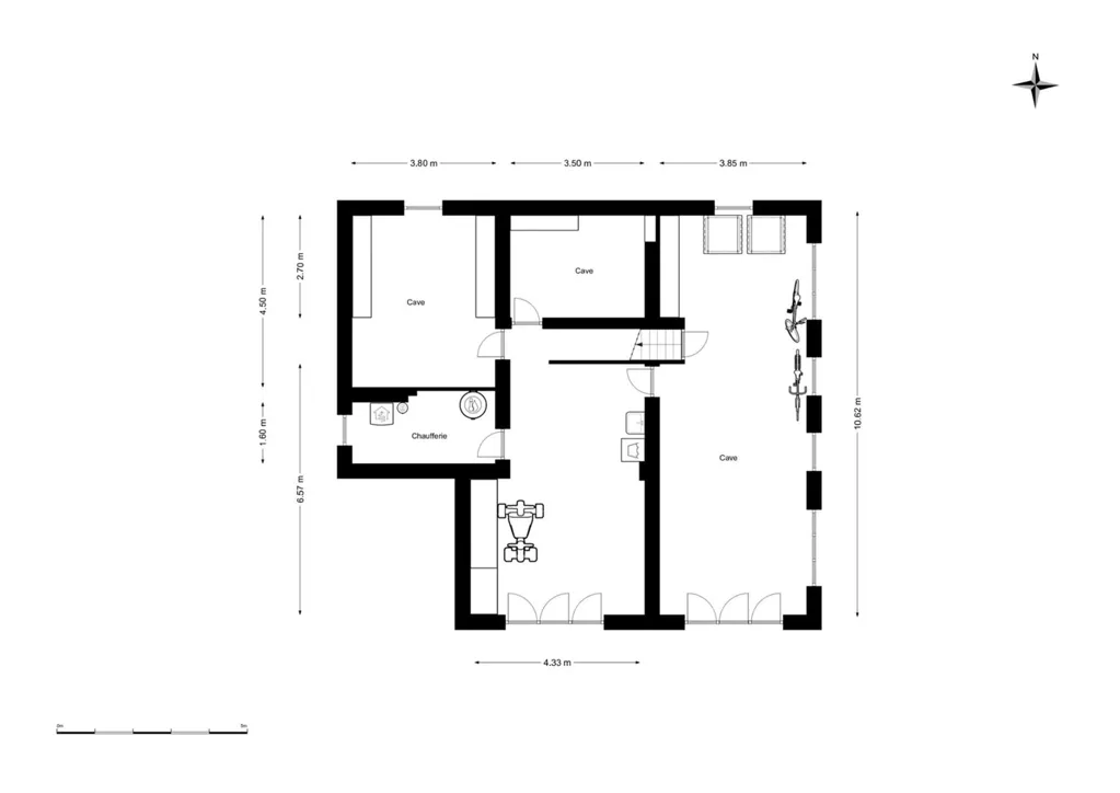 Plan - Villa 4 Façades à Restaurer à Filot