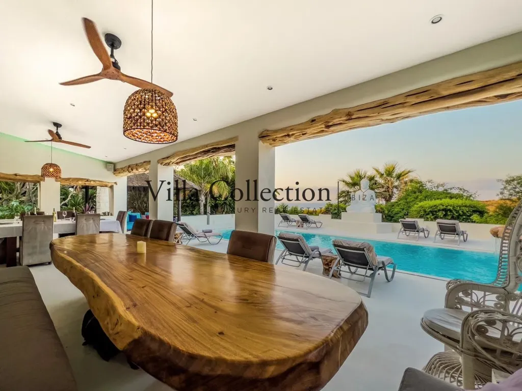 Terrasse - Luxury Villa with Sea View in Cap Martinet