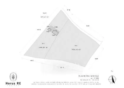 Plan - Rustic Casale with Large Land in Ispica
