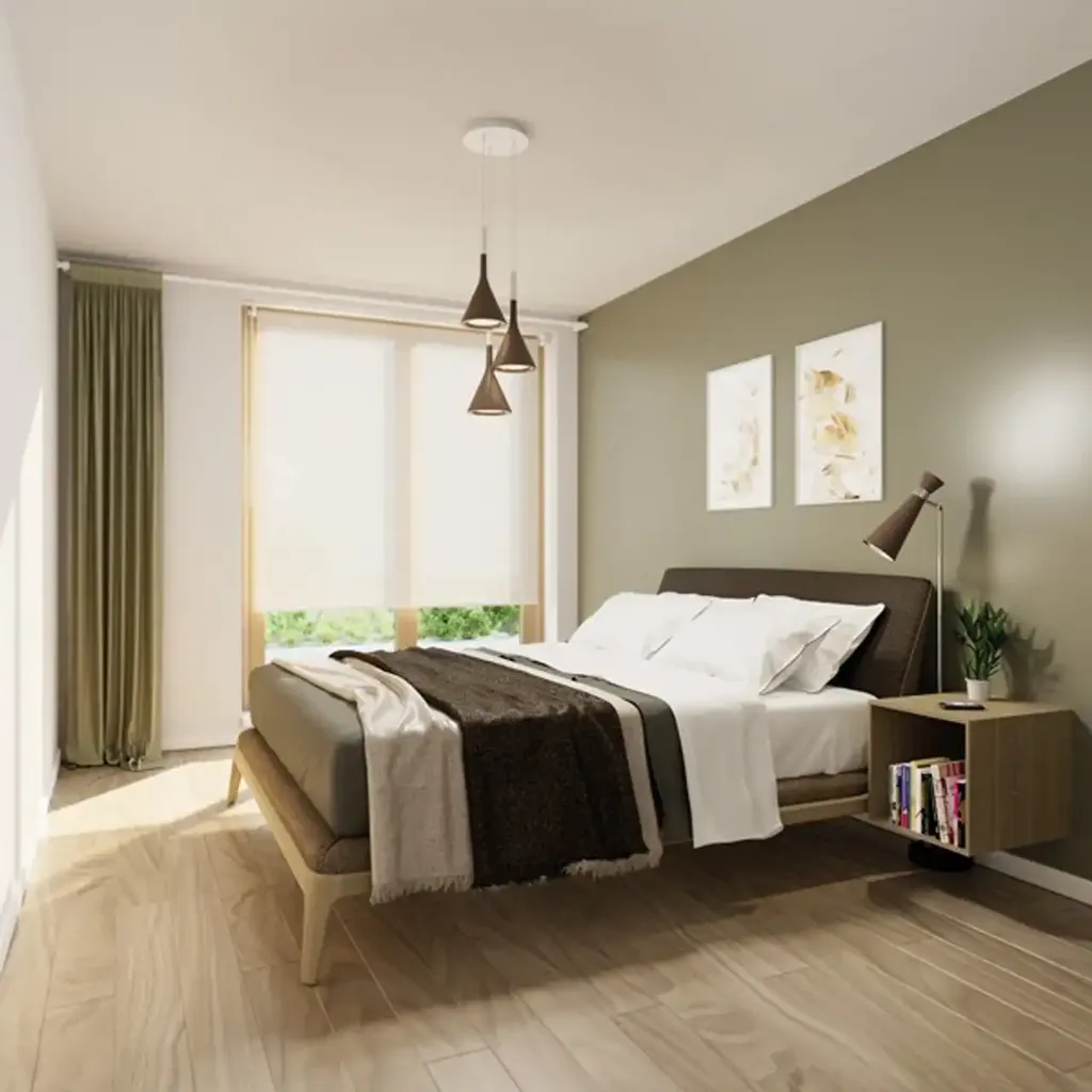 Camere da letto - Apartment with Terrace in 7-Storey Building