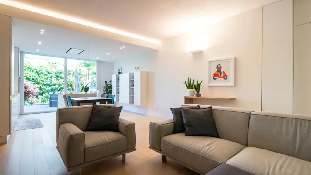 Séjour - Newly Built Apartment with Private Garden in Noventa Padovana