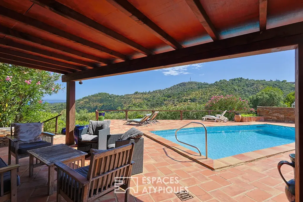 Bassein - Architectural Villa with Sea View in Bormes-les-Mimosas