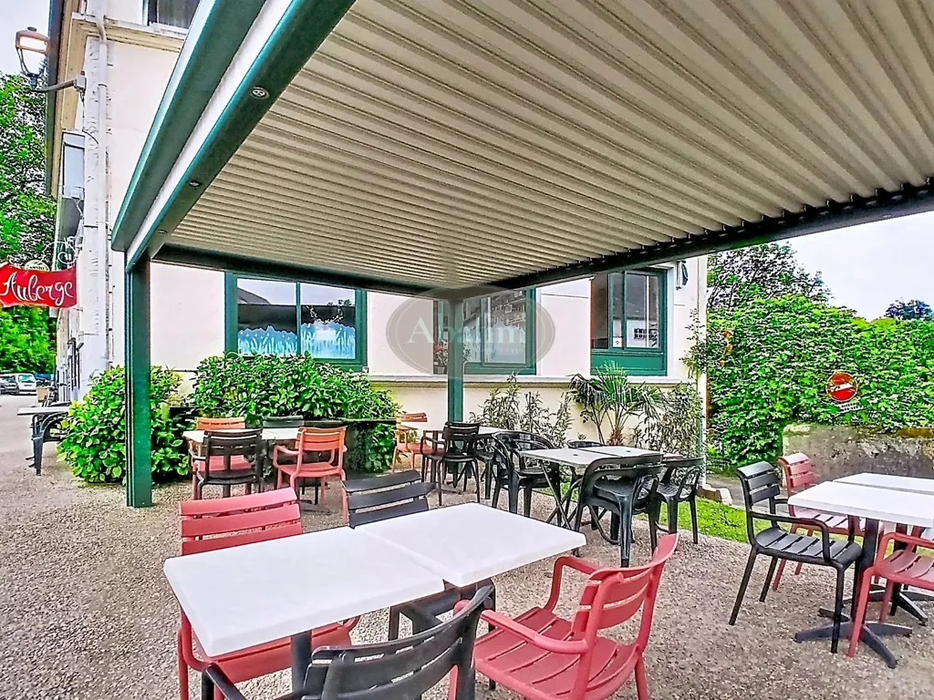 Terrace - Operational Auberge with Accommodation in Lasseube